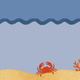 ¿Qué apareció bajo el mar?